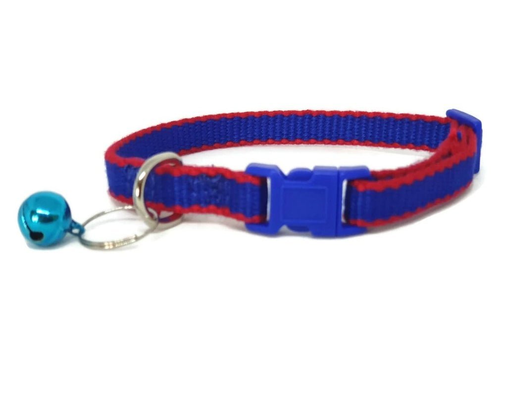 100% Pure Bamboo Fibre Cat Collar Plastic Buckle Black - Moondidley Pets Pet Care > Cleaning & Maintenance > Pet Grooming Supplies Moondidley Navy