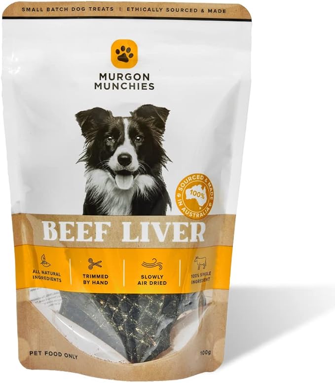 Bully Sticks | Natural Dog Chew, 100% Aussie Beef Pizzle, Grain-Free Dental Treat Dog treats Murgons munchies Beef Liver
