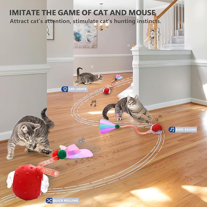 Interactive cat ball Interactive cat toy HHomen