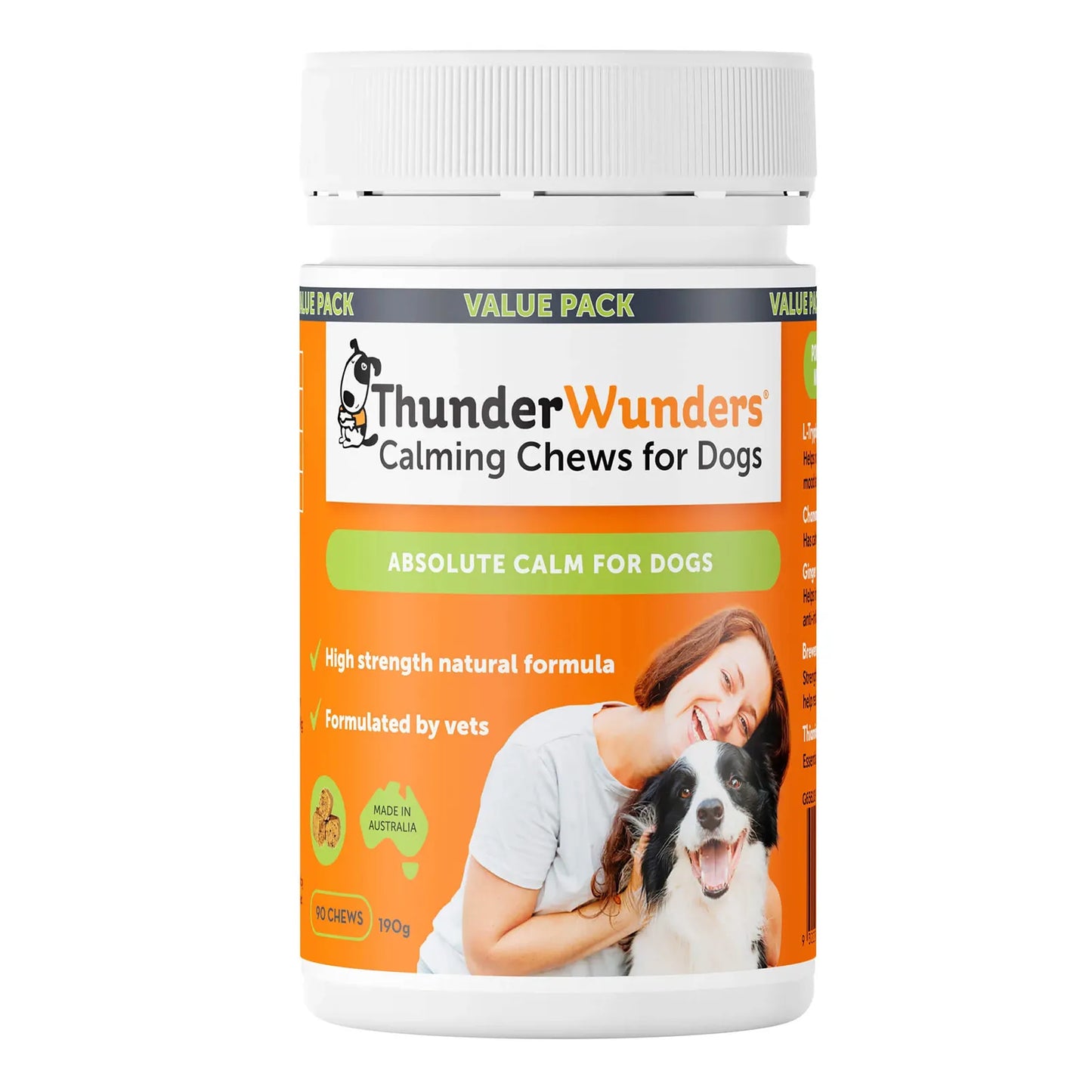 ThunderEssence Natural Spray for Canine Stress & Anxiety 118mL Pet Vitamins & Supplements ThunderEssence Chews