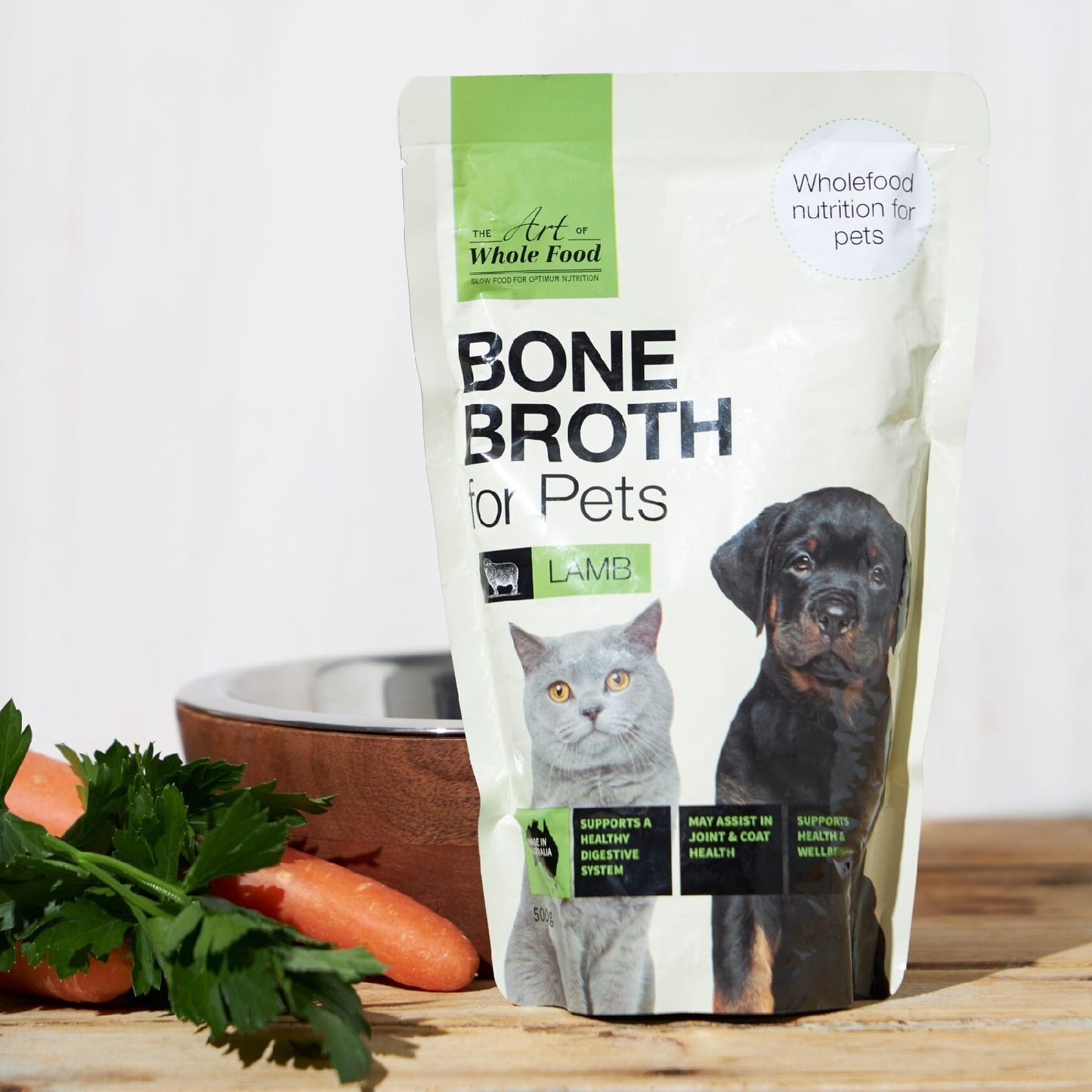 Art of Whole Food Beef Bone Broth for Pets 500g Pet Care > Pet Food Art of Whole Food Lamb