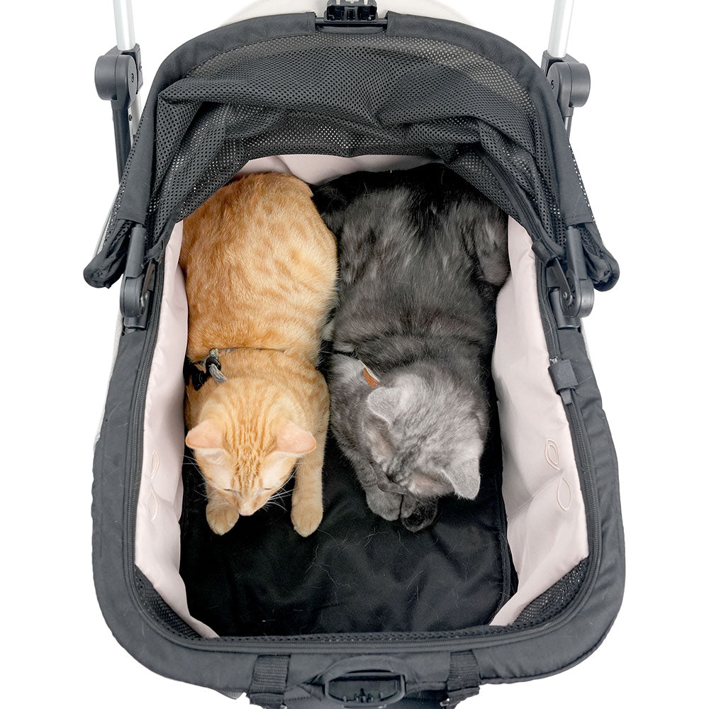 Ibiyaya Instacollapse Detachable Stroller - Taupe Pet Stroller Accessories ibiyaya