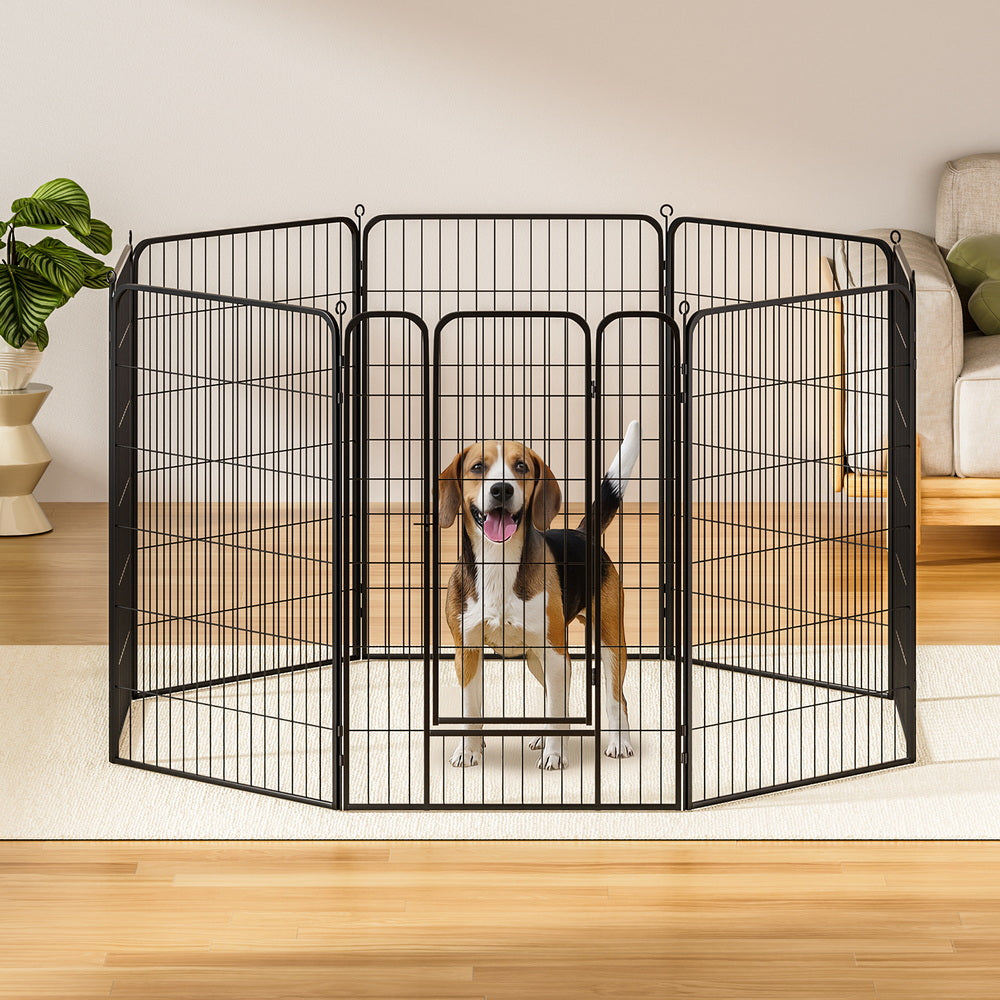 i.Pet Pet Dog Playpen 48" Enclosure 8 Panel Cage Kennel Puppy Fence Play Pen Pet Care > Dog Supplies > Dog Playpens & Gates Woofy and Whiskers