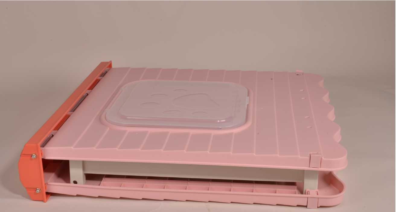 YES4PETS Small Foldable Plastic Pet Dog Puppy Cat House Kennel Pink Pet Care > Dog Supplies > Dog Playpens & Gates Woofy and Whiskers