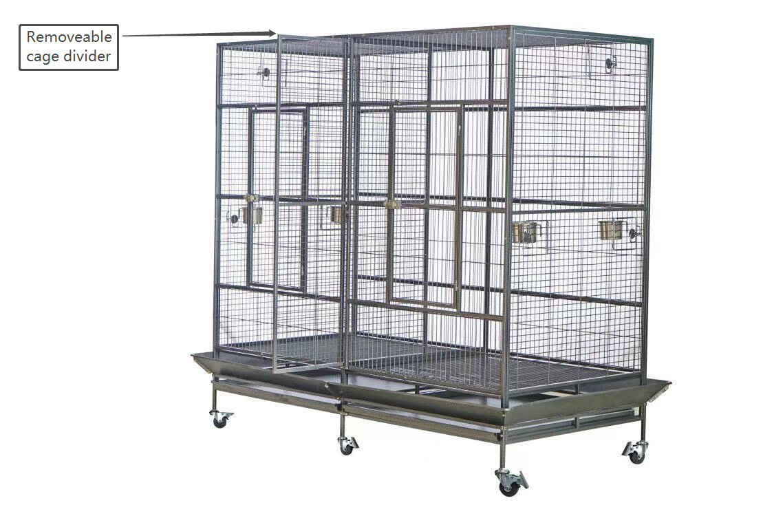 YES4PETS XXXL 195 cm Bird Cage Pet Parrot Aviary Perch Castor Wheel Pet Care > Bird > Bird Cages & Stands Woofy and Whiskers