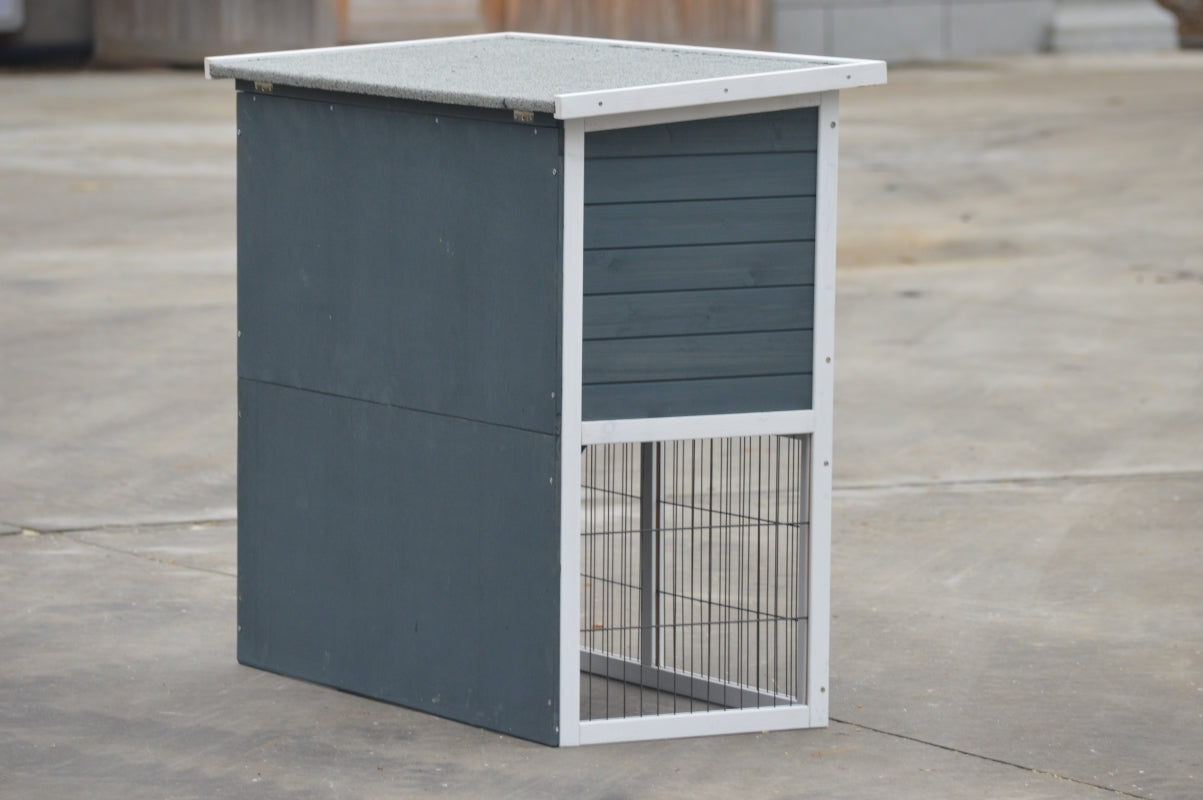 YES4PETS L Double Storey Rabbit Hutch Guinea Pig Cage , Ferret cage W Pull Out Tray Pet Care > Coops & Hutches > Small Animal Habitats & Cages YES4PETS
