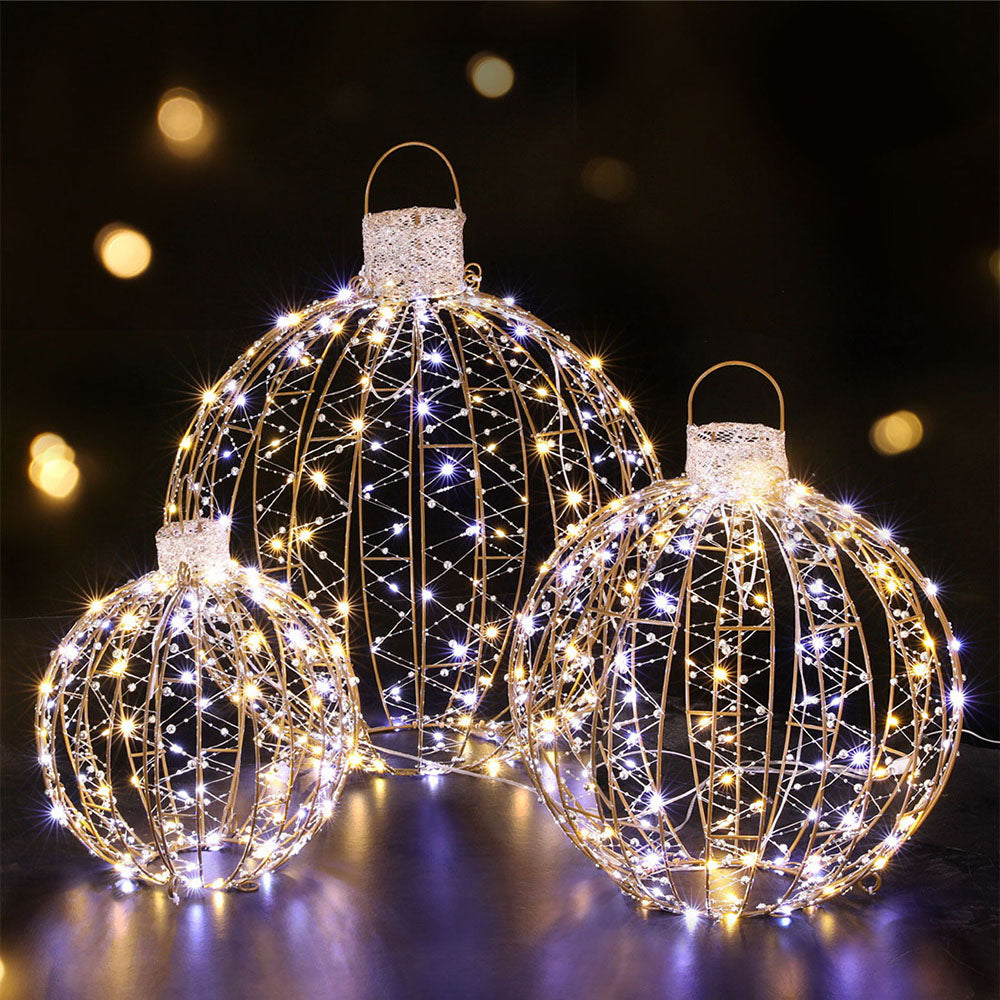 3 PCS Christmas Lights 360 LED Fairy Light Ball Decorations Jingle Jollys Occasions > Christmas > Outdoor Decorations & Lights Jingle Jollys