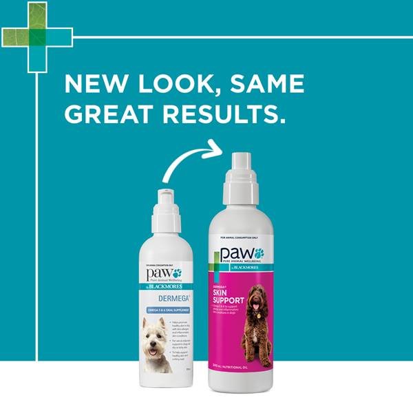 Blackmores: Paw – Dermega Skin Support – Nutritional Oil Pet Vitamins & Supplements Blackmores