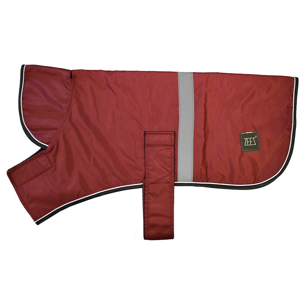 ZeeZ – Waterproof Dapper Dog Coat – Old Navy Dog Apparel Zeez 8 Maroon