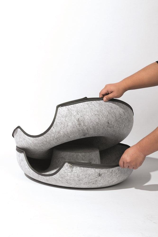 M-PETS Donut Tunnel Felt Cat Bed Cat bed M-Pets