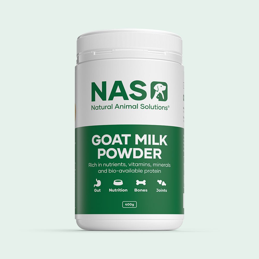 Natural Animal Solutions – Goat Milk Powder Pet goat milk formula Natural Animal Solutions