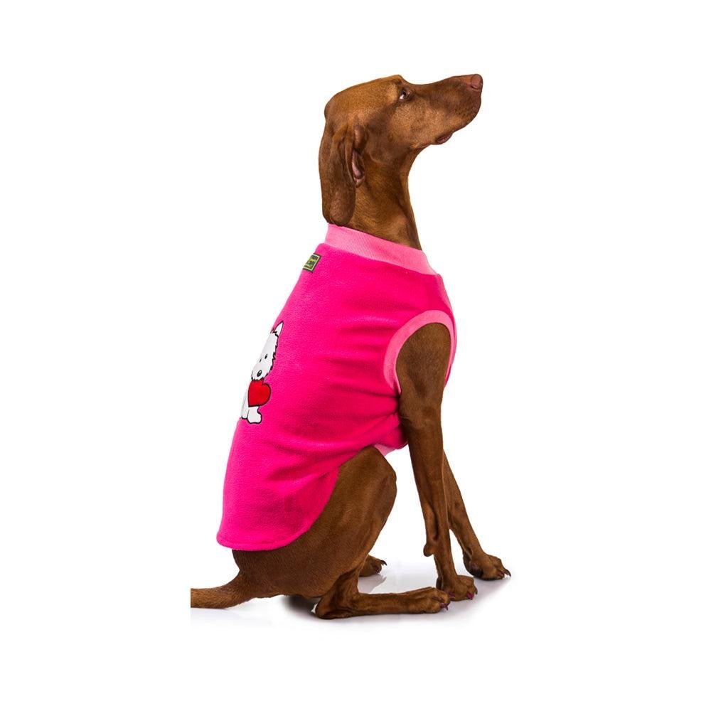 Hamish McBeth Puppy Fleece Dog pyjamas with Puppy Heart Motif-30CM Dog Apparel Hamish McBeth 40CM