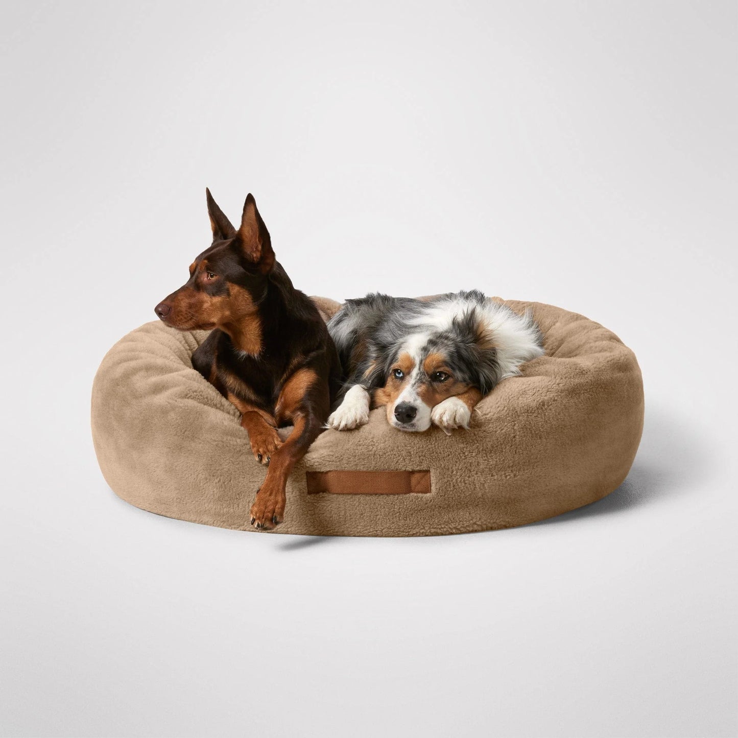 MiniJumbuk – Sleep Calm Oasis – Storm Grey dog bed MiniJumbuk Extra large (XL) Fawn