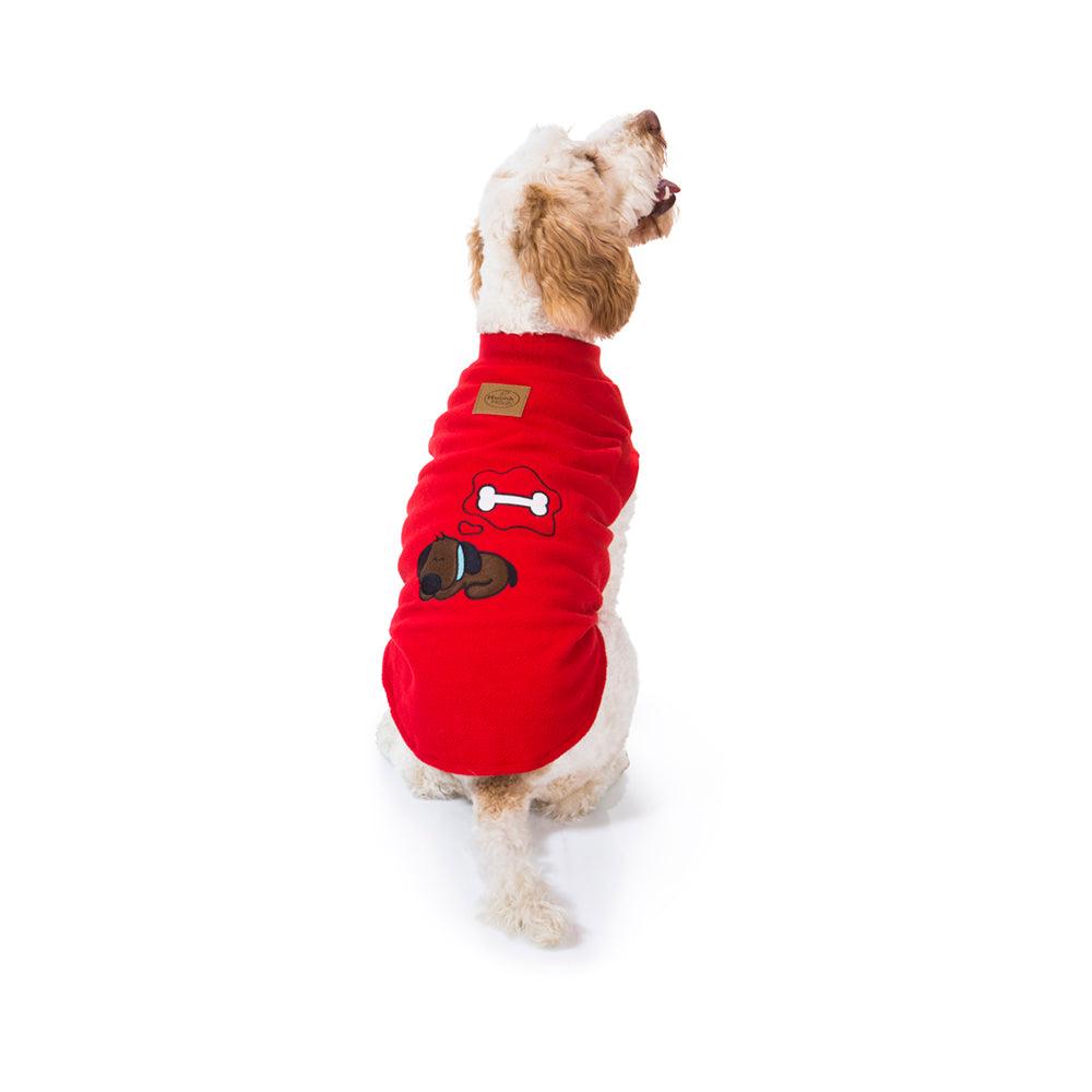 Hamish McBeth Sleeping Dog Pyjamas 30cm Dog Apparel Hamish McBeth 30cm Red
