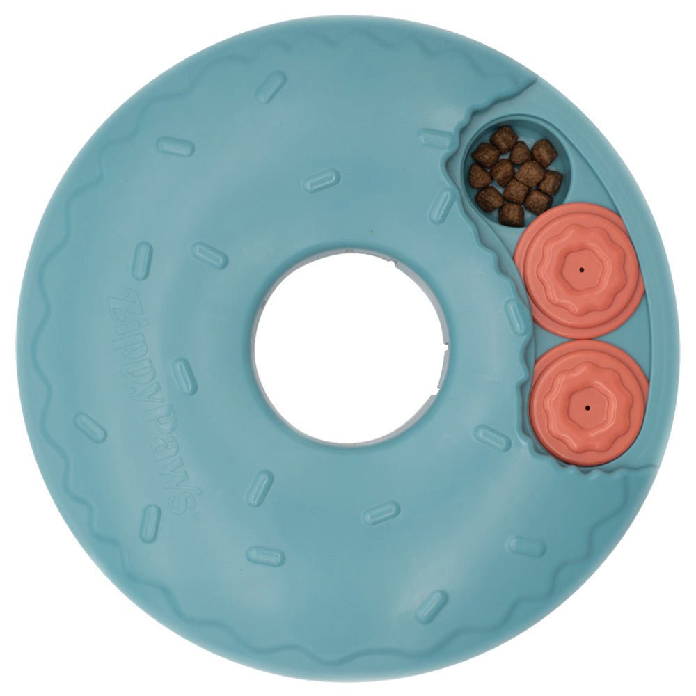 Zippy Paws SmartyPaws Puzzler Interactive Dog Toy - Donut Slider zippy paws