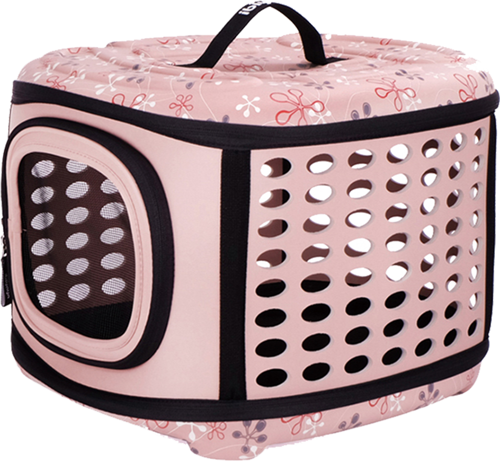 Ibiyaya Collapsible Travelling Pet Carrier for Cats & Dogs - Stardust Pet Carrier ibiyaya Tuscany
