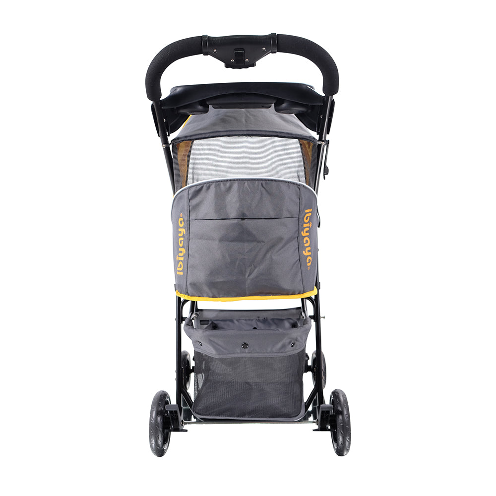 Ibiyaya Cloud 9 Pet Stroller for Cats & Dogs up to 20kg - Mustard Yellow Ibiyaya