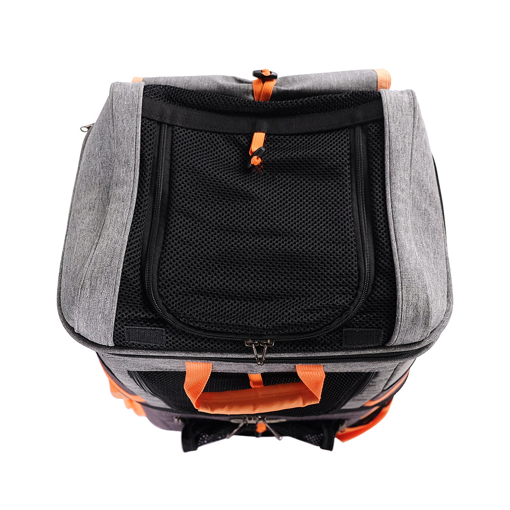 biyaya Two-tier Pet Backpack Pet Carrier Ibiyaya
