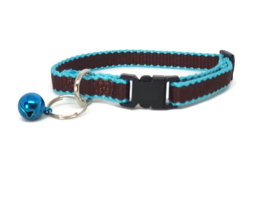 100% Pure Bamboo Fibre Cat Collar Plastic Buckle Black - Moondidley Pets Pet Care > Cleaning & Maintenance > Pet Grooming Supplies Moondidley Brown