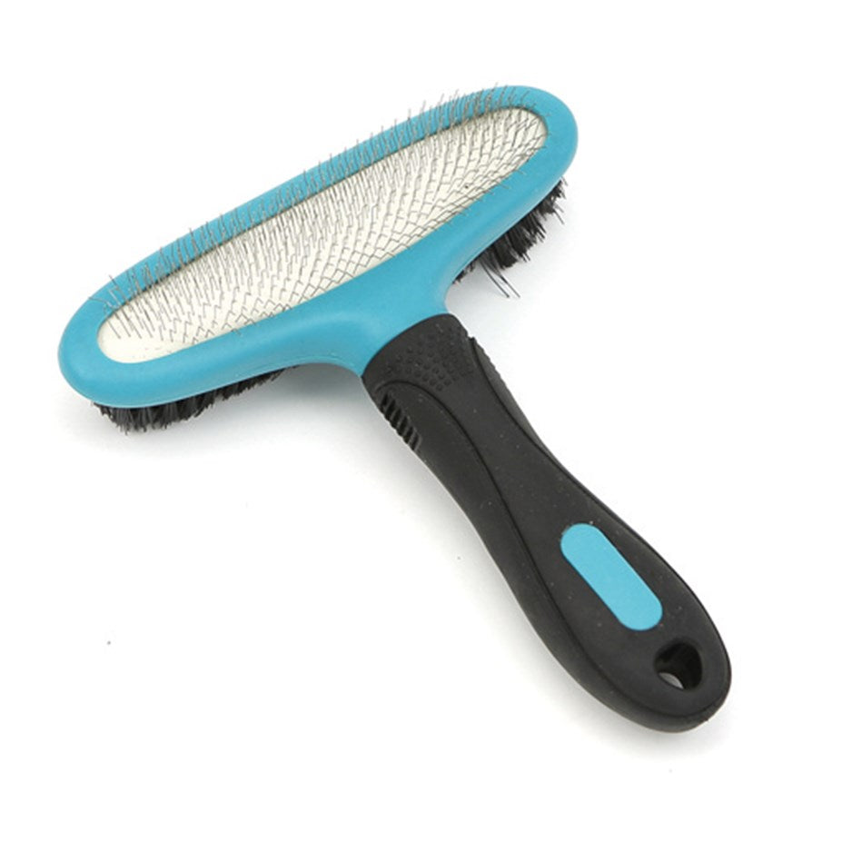 M-PETS DOUBLE-SIDED SLICKER Brush
