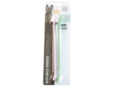 Mpets Double Ended Toothbrush pet dental kit Mpets