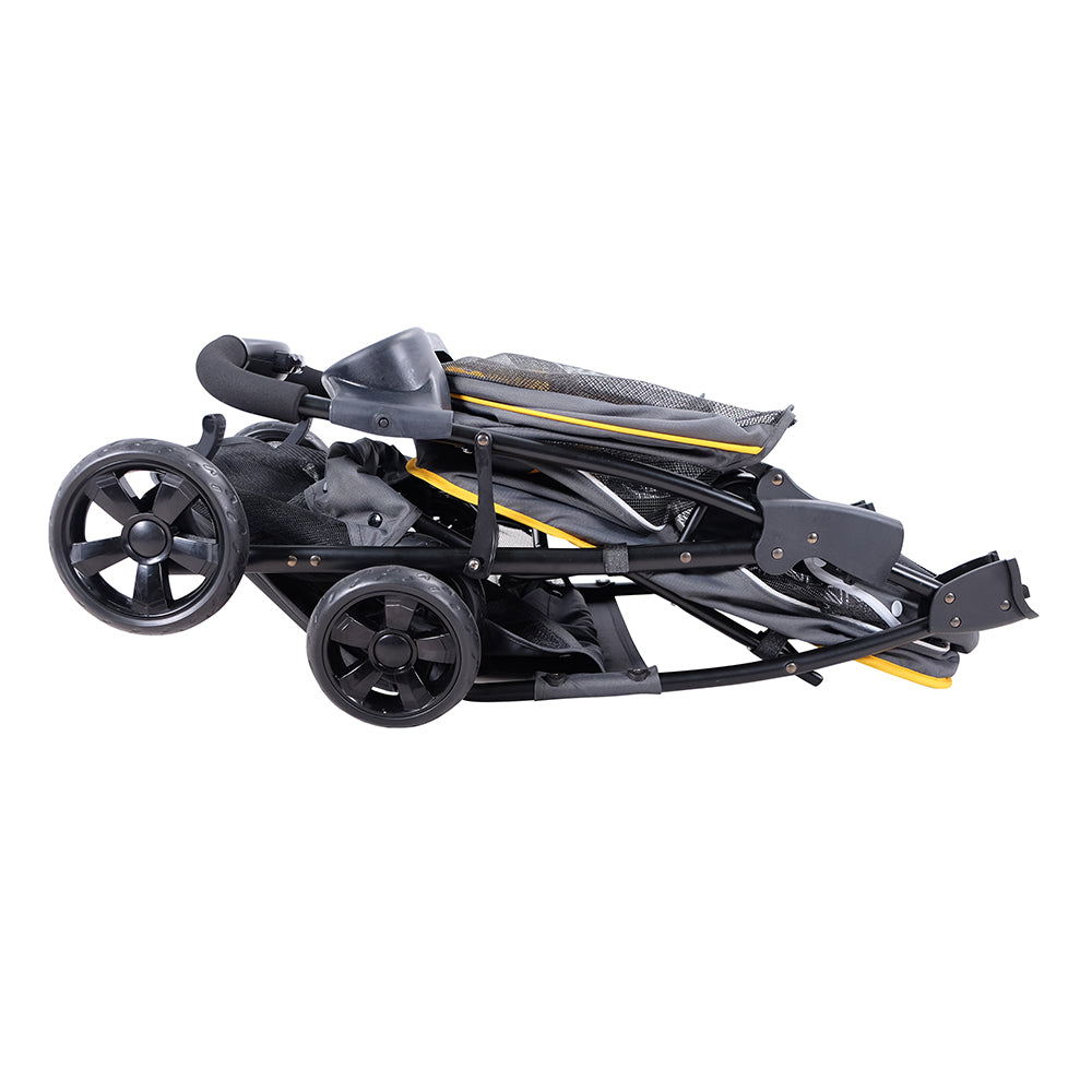 Ibiyaya Cloud 9 Pet Stroller for Cats & Dogs up to 20kg - Mustard Yellow Ibiyaya