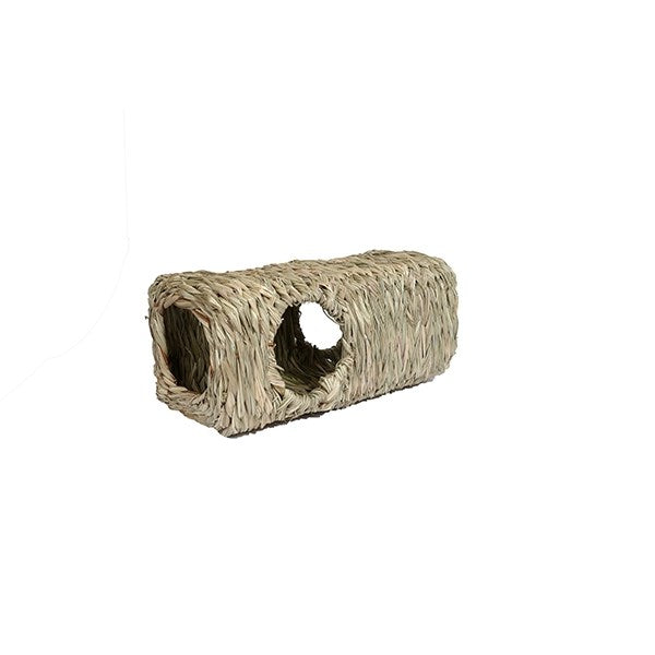 Woven Stack N Hide Den Large small animal tunnel Rosewood