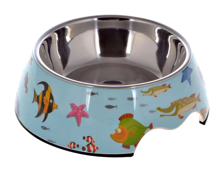 Lepets Mellamine Pet Bowl - Butterfly pet bowl Le Pets Fish