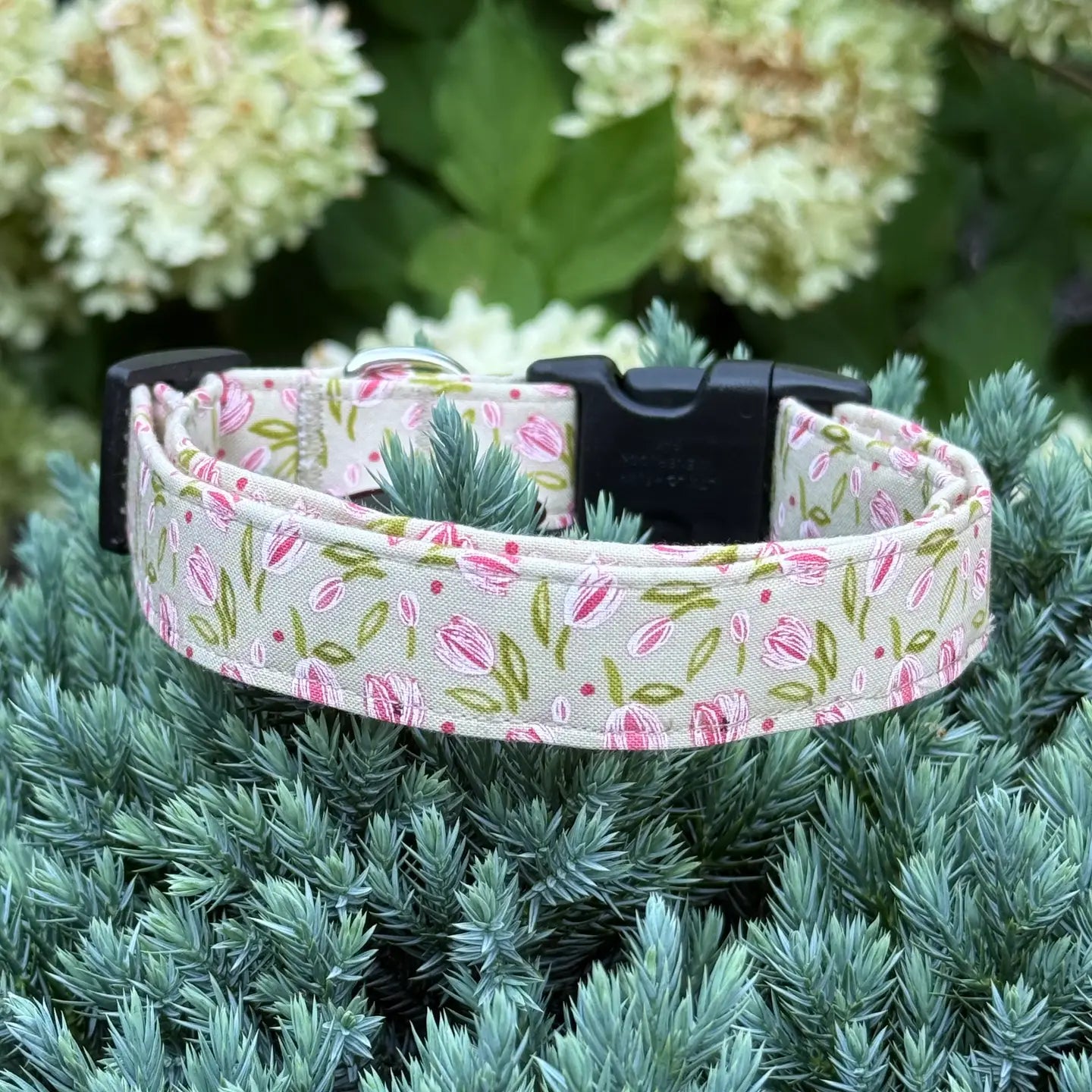 XL Dog Collar Dog Collar world Extra large (XL) Spring Flowers