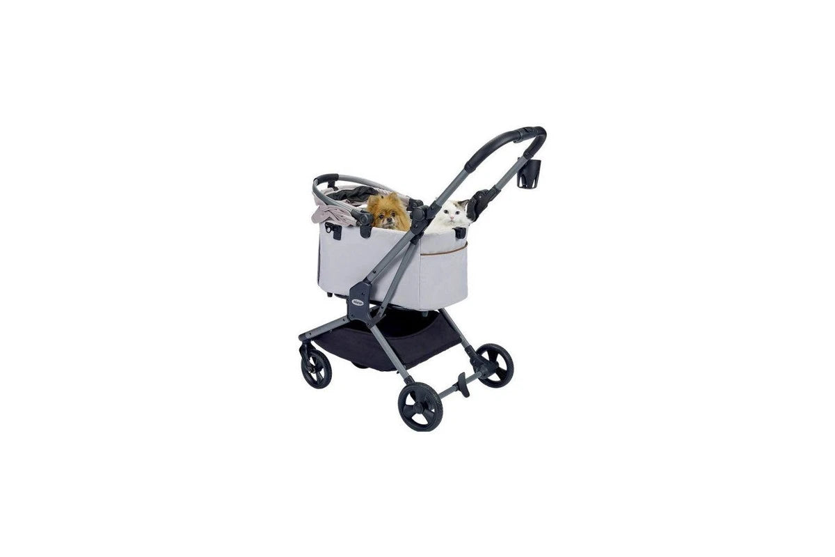 Ibiyaya Lyte 3-In-1 Detachable Pet Stroller Medium - Apricot pet stroller Woofy and Whiskers Apricot