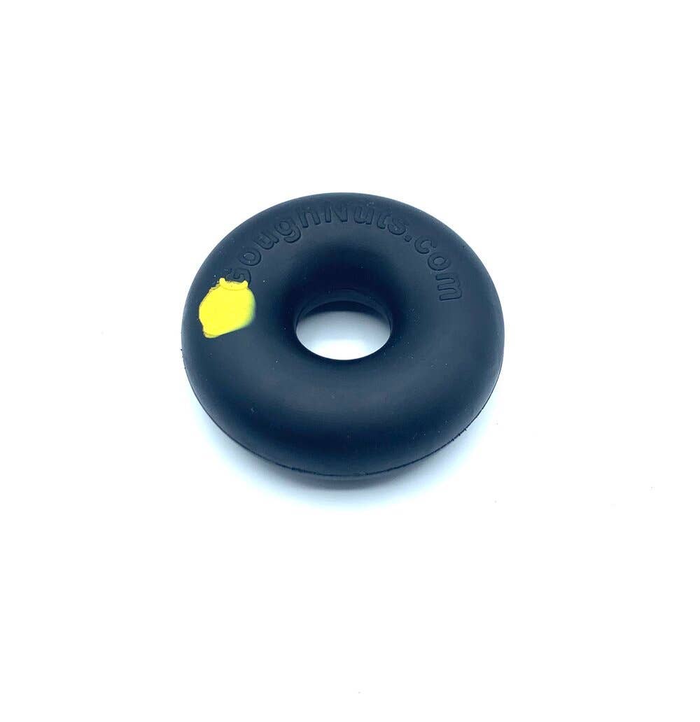 Goughnuts .75 Black Ring Pro 50 tough dog toys Goughnuts Inc. Small