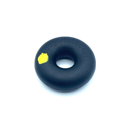 Goughnuts .75 Black Ring Pro 50 tough dog toys Goughnuts Inc. Small