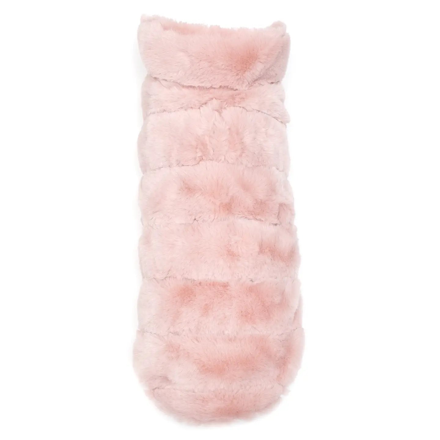 The Worthy Dog Faux Fur Dog Coat The Worthy Dog X Small Mauve