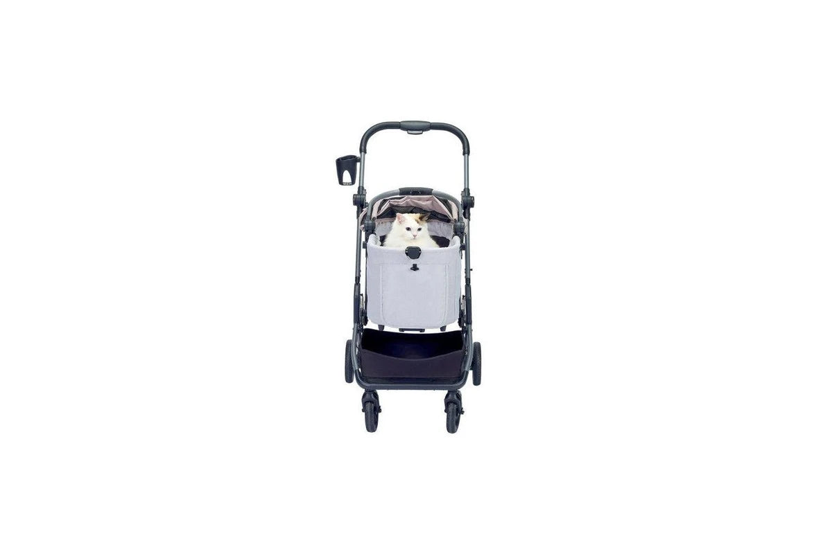 Ibiyaya Lyte 3-In-1 Detachable Pet Stroller Medium - Apricot pet stroller Woofy and Whiskers
