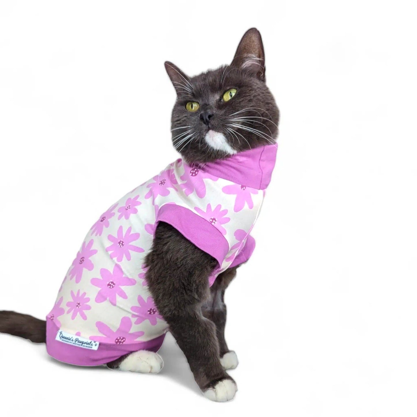 Queenie's Pawprints Cat Jumper - Le Fleur cat jumper Queenie's pawprints
