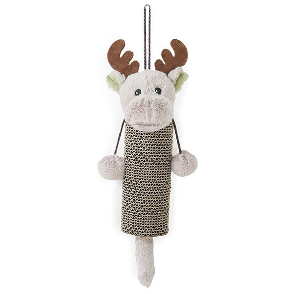 Rosewood REINDEER CARDBOARD CAT SCRATCHER