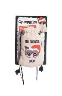 Rosewood Grumpy Cat Catnip Coal Sack