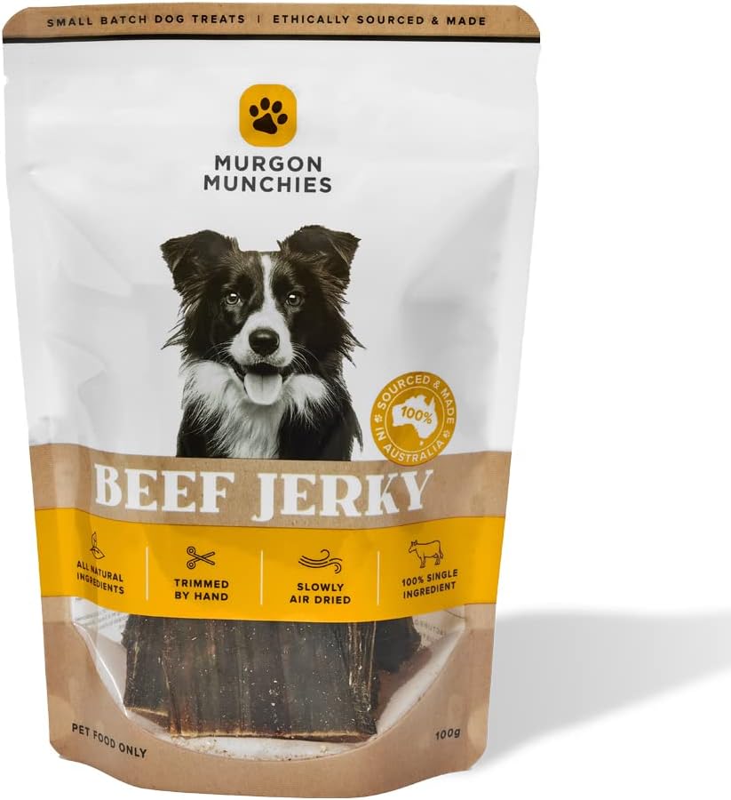 Bully Sticks | Natural Dog Chew, 100% Aussie Beef Pizzle, Grain-Free Dental Treat Dog treats Murgons munchies Beef Jerky