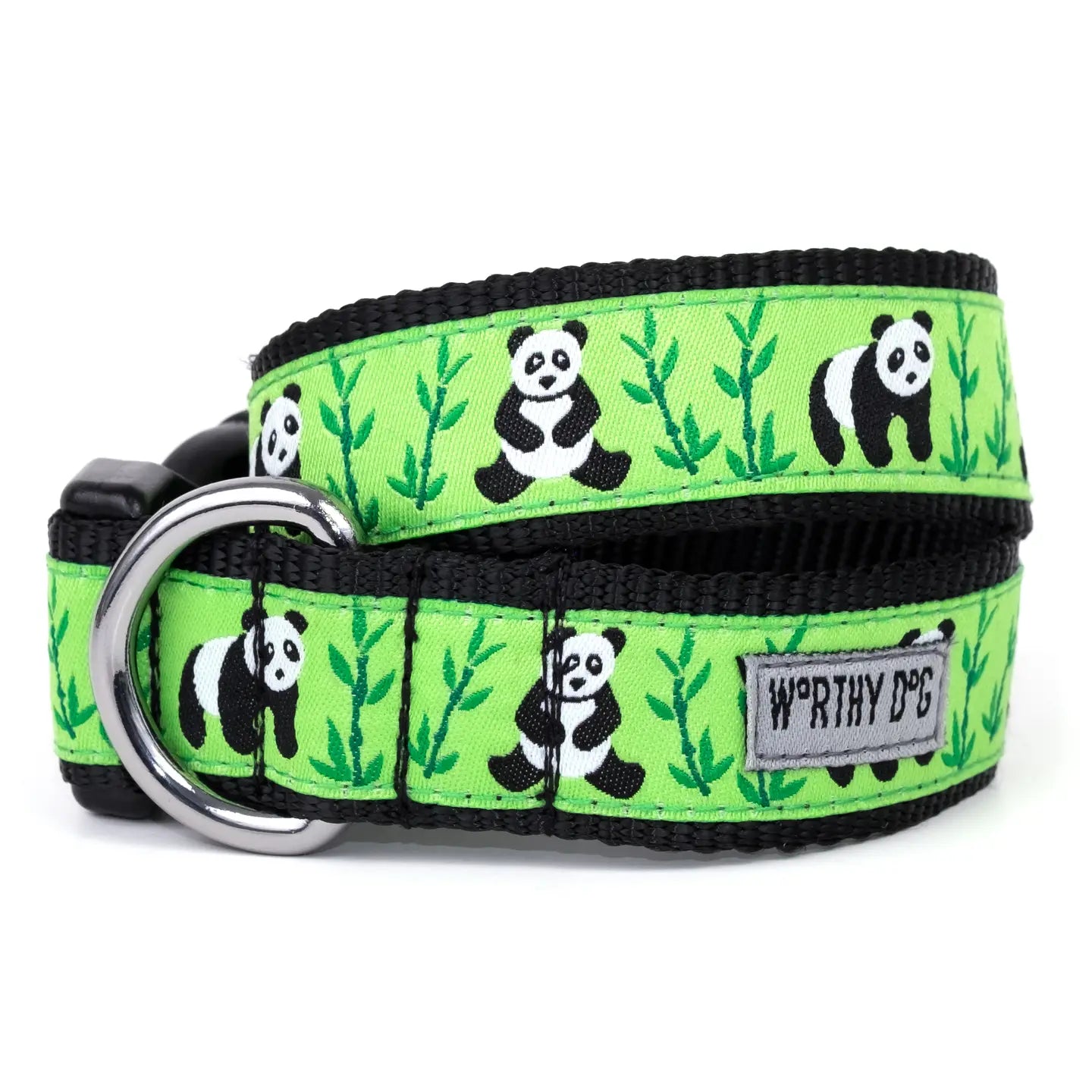 Ladybug Collar Dog Collar The Worthy Dog XL Pandas
