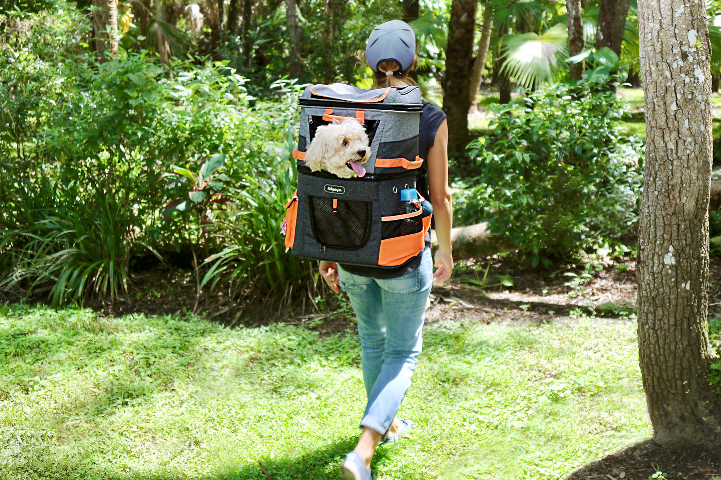 biyaya Two-tier Pet Backpack Pet Carrier Ibiyaya
