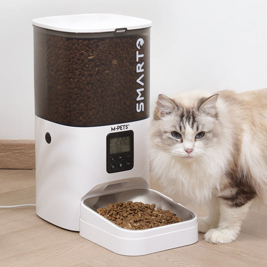 SMARTO M800 6L Automatic Food dispenser Woofy and Whiskers