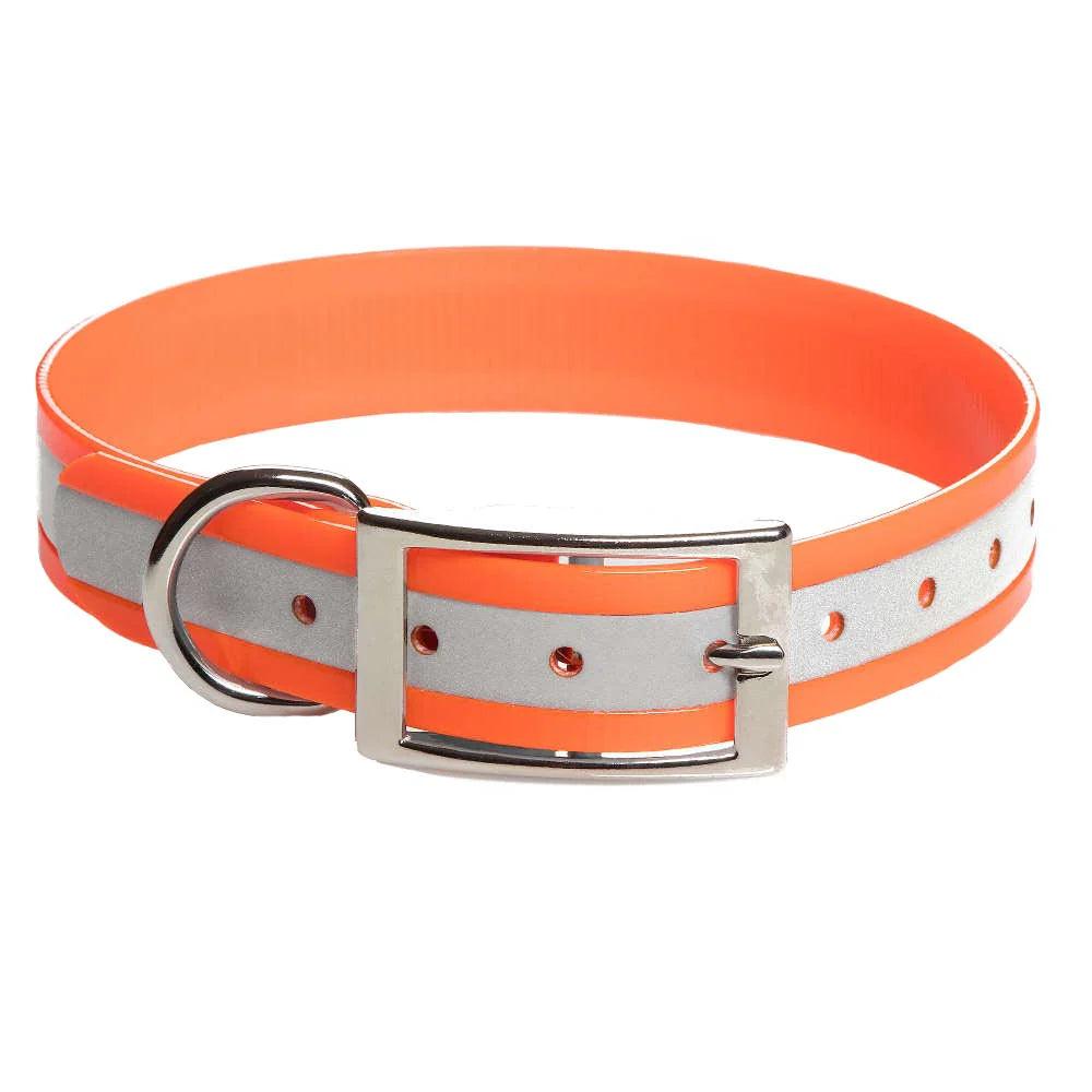 DuraFlect Synthetic Reflective Collars - 1" width Pet Care > Dog Supplies > Dog Collars, Leads & Harnesses Mendota Pet