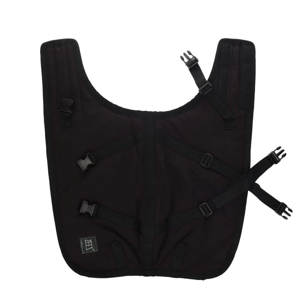 ZeeZ – Waterproof Supreme Dog Coat – Oil Skin/Black(Gen 2) Oilskin dog coat Zeez