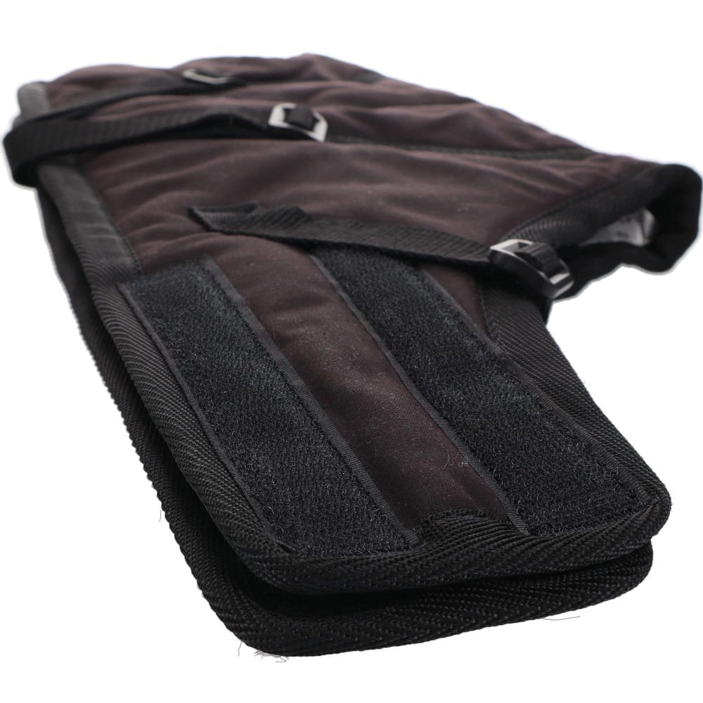 ZeeZ – Waterproof Supreme Dog Coat – Oil Skin/Black(Gen 2) Oilskin dog coat Zeez