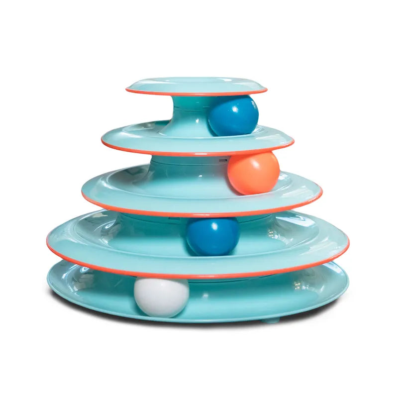 CATSTAGES CAT CHASE MEOWTAIN BLUE Cat toy Petstages