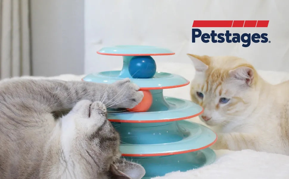 CATSTAGES CAT CHASE MEOWTAIN BLUE Cat toy Petstages