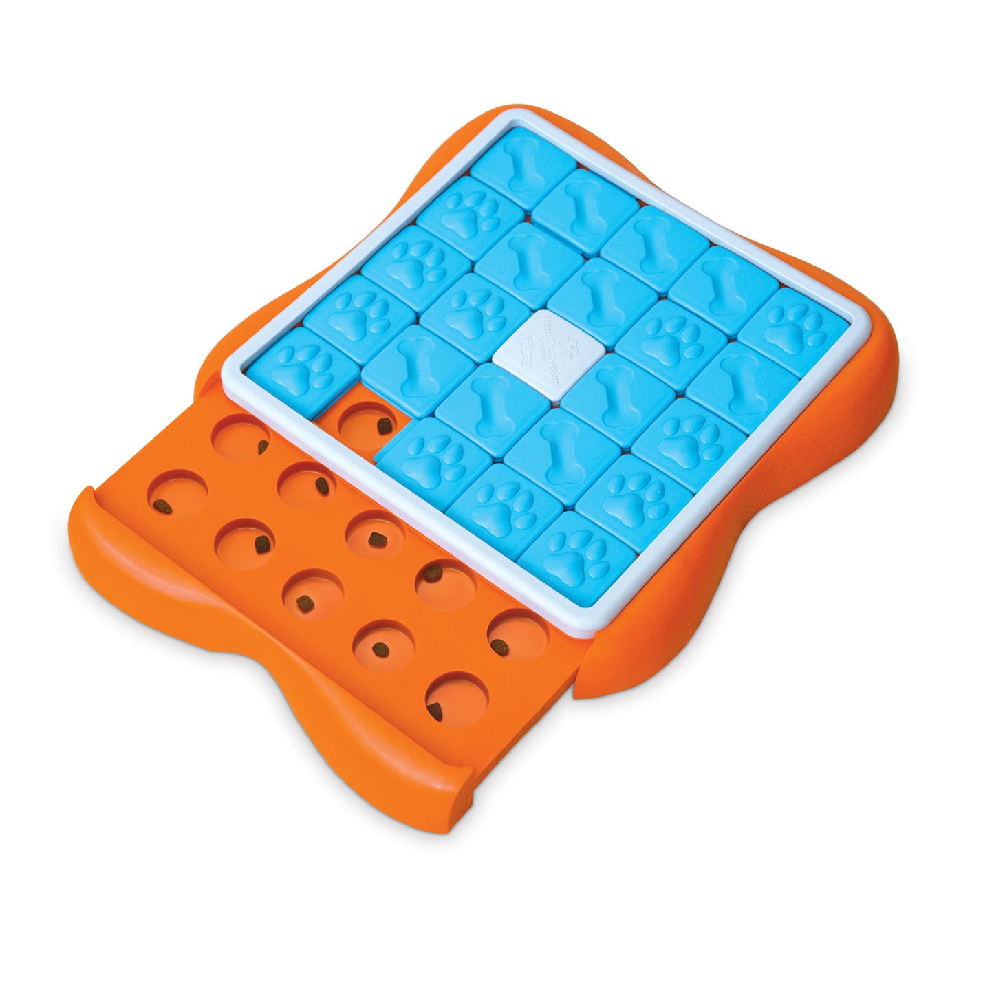 Nina Ottoson by Outward Hound dog hide and slide tan interactive treat puzzle dog toyk Interactive dog puzzle Nina Ottoson Challenge Slider