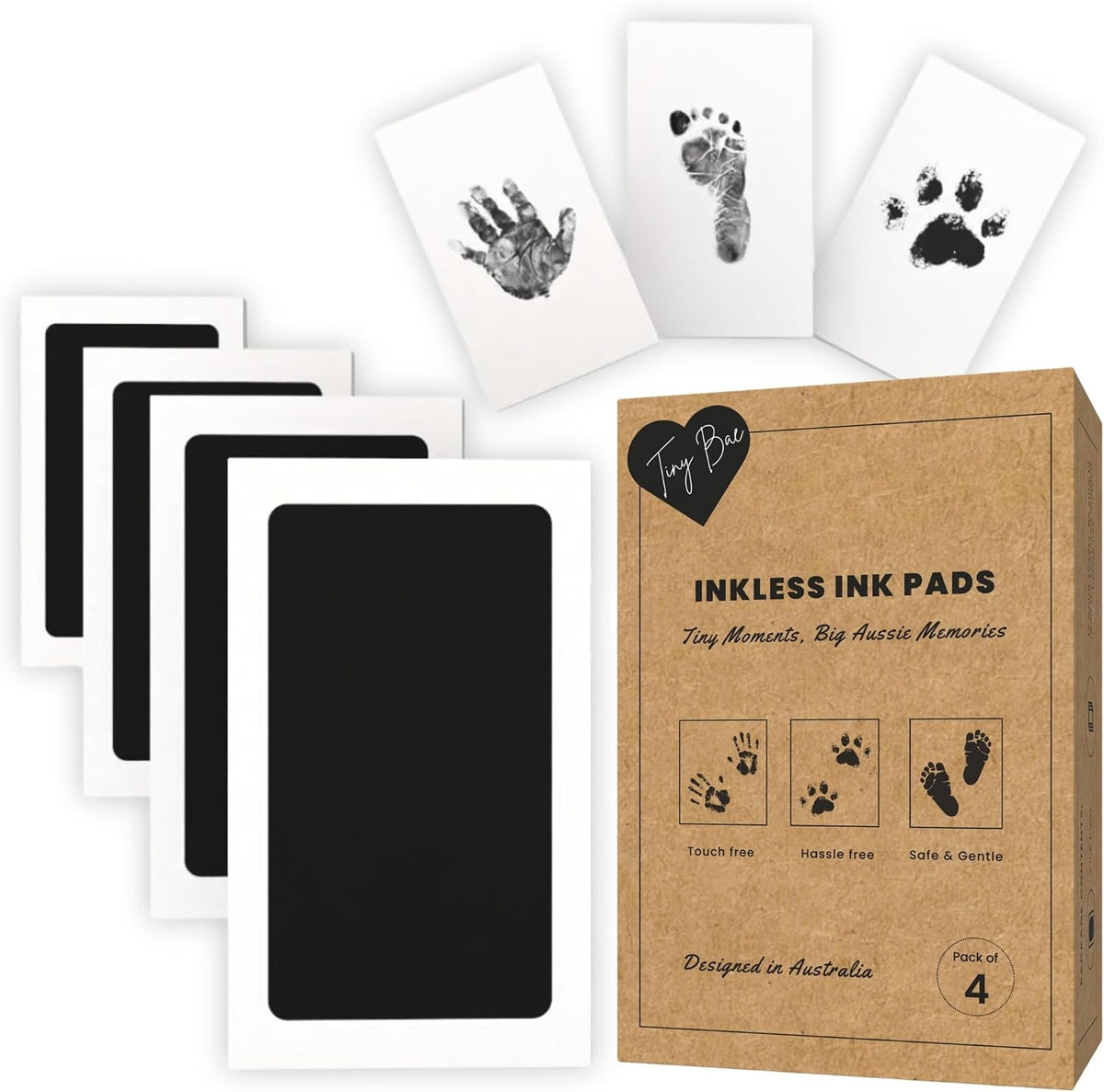 Inkless Ink Pads Pet Memorial Woofy and Whiskers