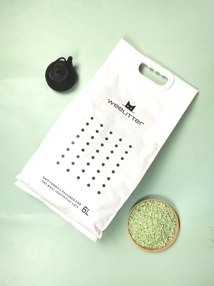 WEELITTER Tofu Cat Litter 6L/2.5KG Cat Litter weelitter