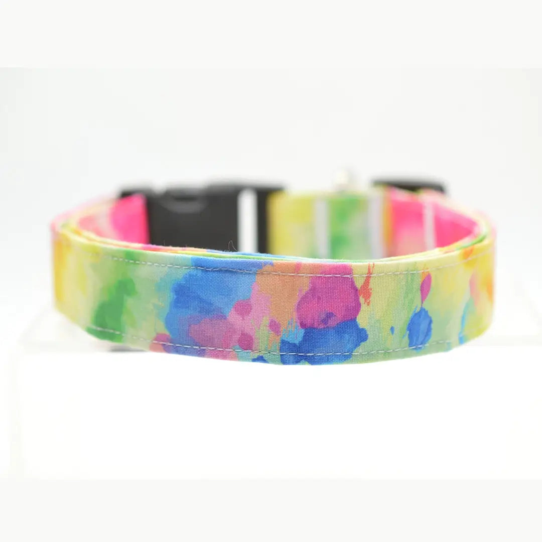 XL Dog Collar Dog Collar world Extra large (XL) Tie dye